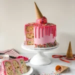 Angel Food Cake With Strawberries & Whipped Cream
